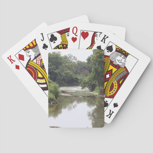 Chikaskia River Playing Cards Spielkarten (Rückseite)