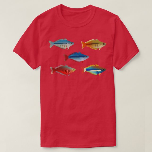 Chilantherina Rainbowfish Pack T-Shirt (Design vorne)