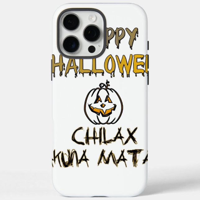 Chilax Spooky & Fun: Happy Halloween Collection Case-Mate iPhone Hülle (Rückseite)
