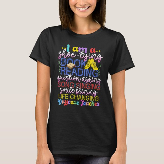Child Care School Teacher Daycare Provider T-Shirt (Vorderseite)