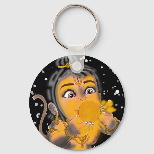 Child Hanuman Keychain Schlüsselanhänger (Vorderseite)