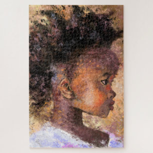 Child Hope Look - Peace - Rettend Kinder - Kunstma Puzzle