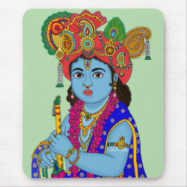 Child Krishna Mouse Pad Mousepad