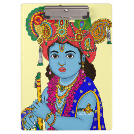 Child Krishna Stationery Klemmbrett