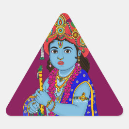 Child Krishna Sticker