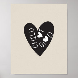 Child of God Black Heart Poster