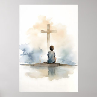 Child Of The Lord Watercolor Christian Art Poster