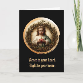 Child of the Sacred Flame Folded Greeting Card Karte