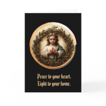 Child of the Sacred Flame Folded Greeting Card