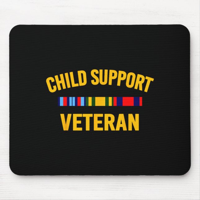 Child Suprt Veteran Shirts Patriots Veteran Flag  Mousepad (Vorne)