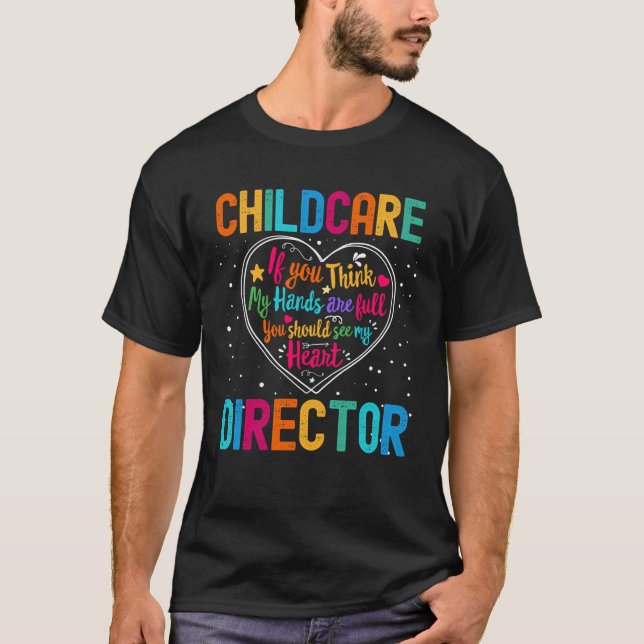 Childcare Director Appreciation Week Back to Schoo T-Shirt (Vorderseite)