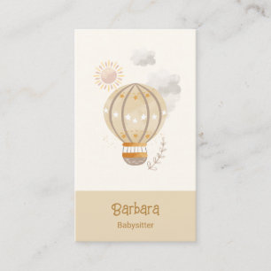 ChildCare Kindermädchen Babysitter Daycare QR CODE Visitenkarte