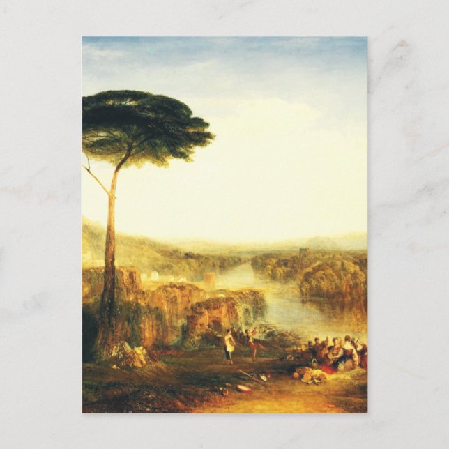 Childe Harold-Pilgerreise von Joseph Turner Postkarte (Vorderseite)