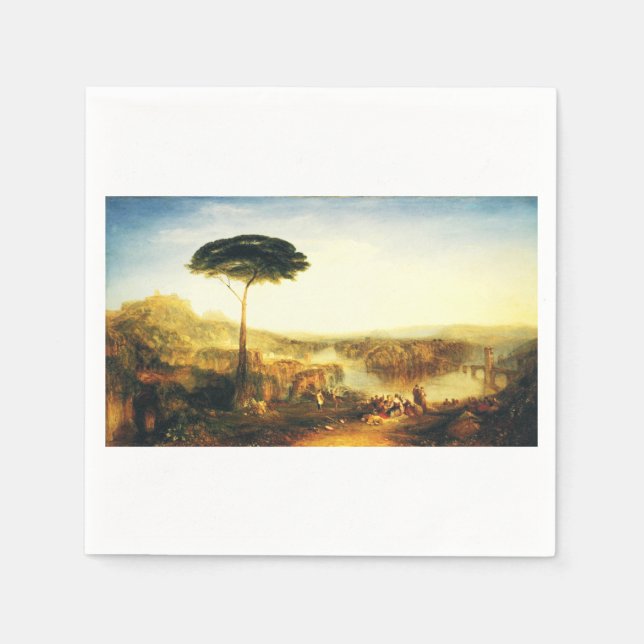 Childe Harold-Pilgerreise von Joseph Turner Serviette (Vorderseite)