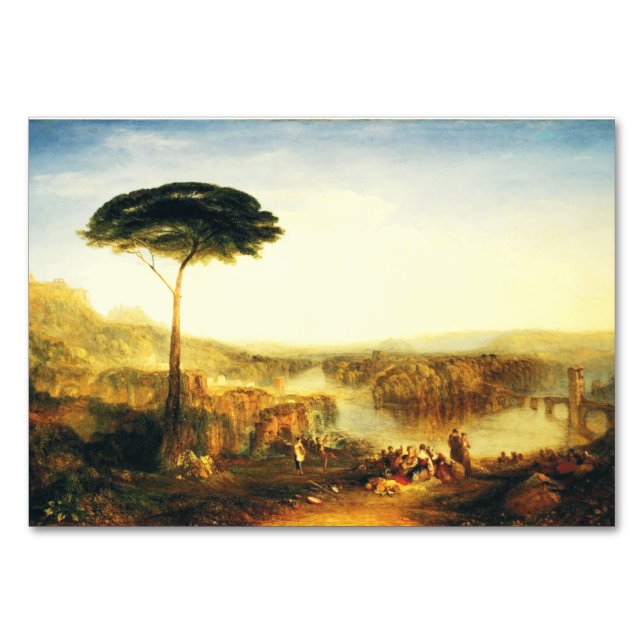 Childe Harold-Pilgerreise von Joseph Turner Tischnummer (Vorderseite)