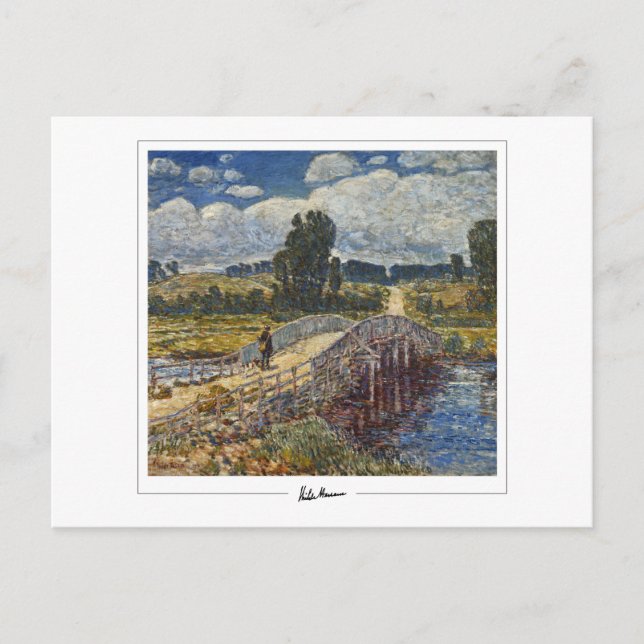 Childe Hassam #12 - Fine Art Postcard Postkarte (Vorderseite)