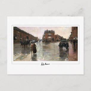 Childe Hassam #17-2 - Fine Art Postcard Postkarte