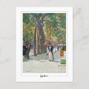 Childe Hassam #241-2 - Fine Art Postcard Postkarte