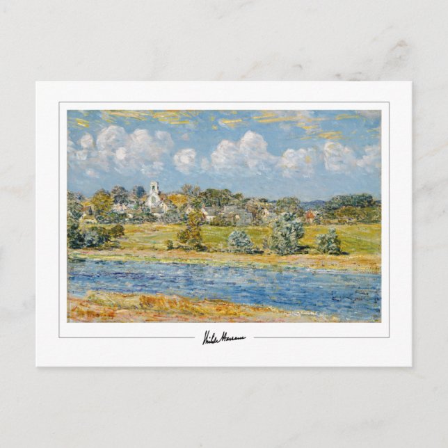 Childe Hassam #27-2 - Fine Art Postcard Postkarte (Vorderseite)