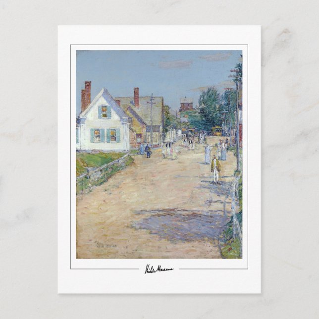 Childe Hassam #36 - Fine Art Postcard Postkarte (Vorderseite)