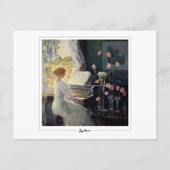 Childe Hassam #4-2 - Fine Art Postcard Postkarte (Vorderseite)