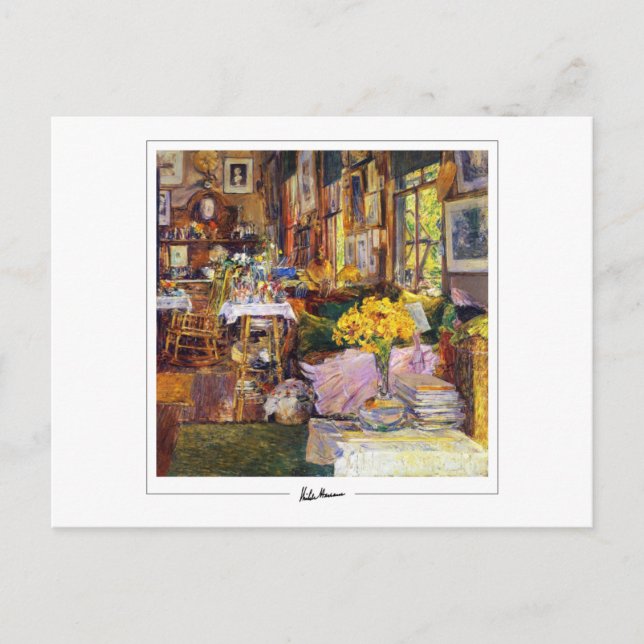 Childe Hassam #87 - Fine Art Postcard Postkarte (Vorderseite)