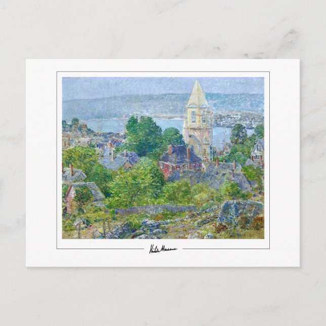 Childe Hassam #94-2 - Fine Art Postcard Postkarte (Vorderseite)