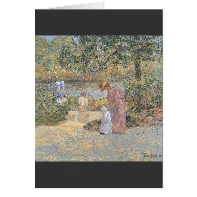 Childe Hassam - das Treppenhaus am Central Park (Vorne)