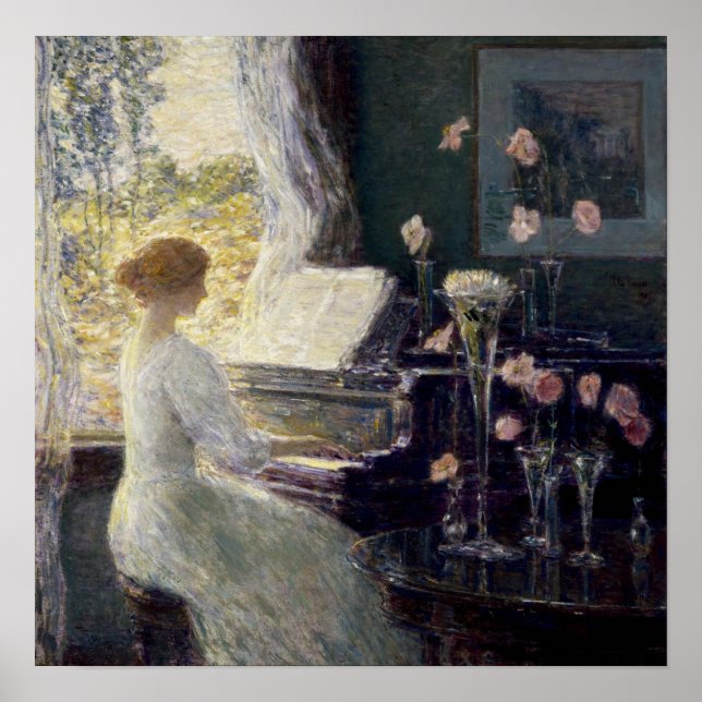 Childe Hassam - Die Sonata Poster (Vorne)