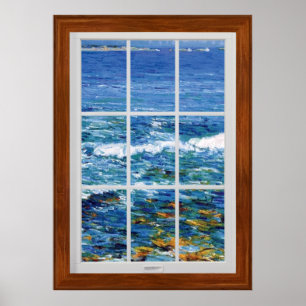 Childe Hassam - Enteninsel von Appledore Poster