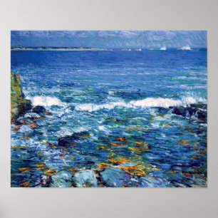 Childe Hassam - Enteninsel von Appledore Poster