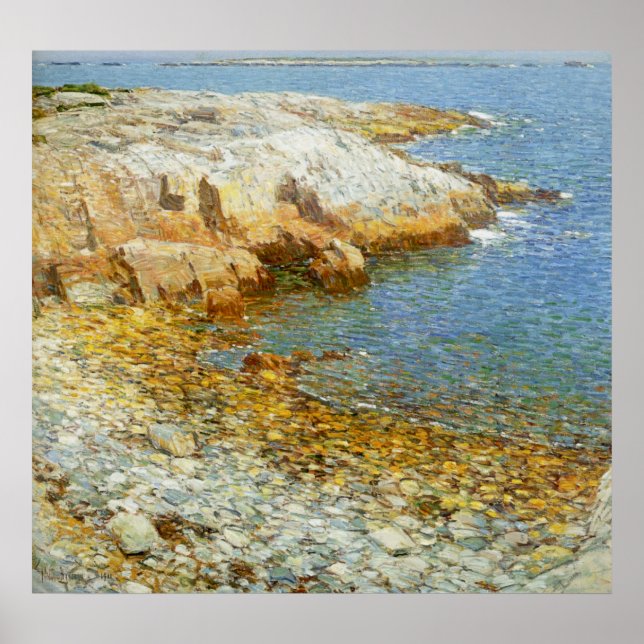Childe Hassam - 'Isles of Shoals, Broad Cove Poster (Vorne)