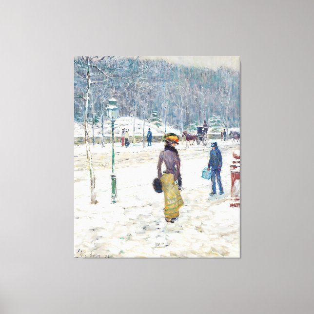 Childe-Hassam-Kunststil Leinwanddruck (Vorderseite)