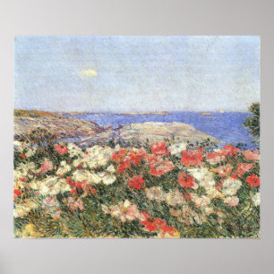 Childe Hassam - Mohnblumen auf den Inseln der Poster