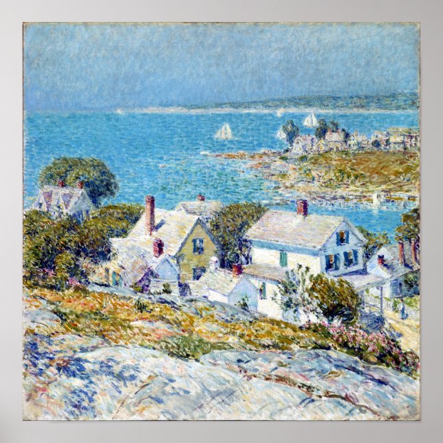 Childe Hassam New England Headlands Poster (Vorne)