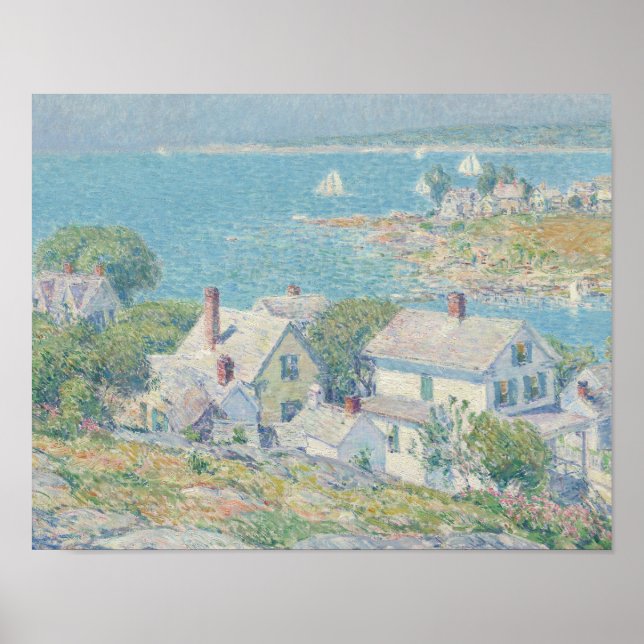 Childe Hassam - New England Headlands Poster (Vorne)