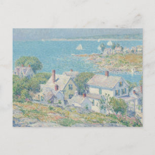 Childe Hassam - New England Headlands Postkarte