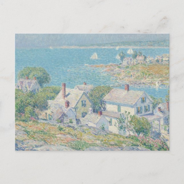 Childe Hassam - New England Headlands Postkarte (Vorderseite)