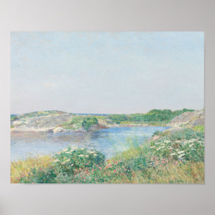 Childe Hassam - The Little Pond, Appledore Poster