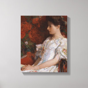 Childe Hassam Viktorianischer Stuhl CC0192 Impress Leinwanddruck