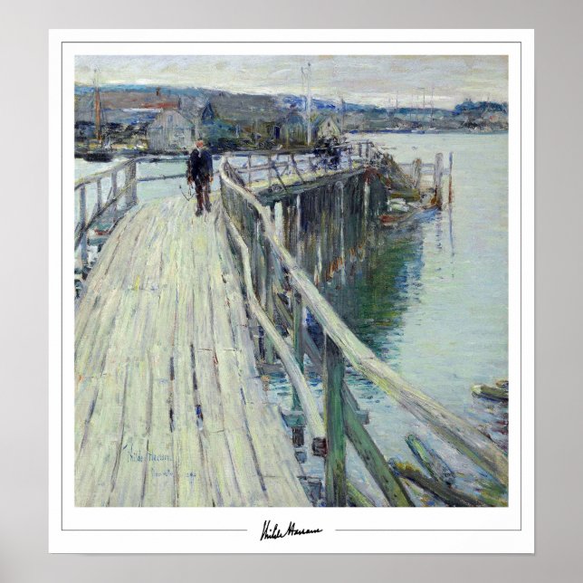 Childe Hassam Zedign Art Poster #119-2 (Vorne)