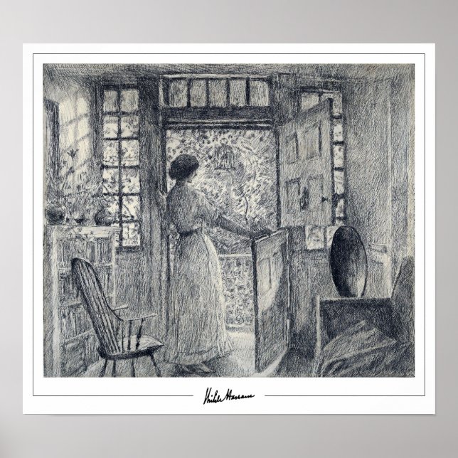 Childe Hassam Zedign Art Poster #139 (Vorne)