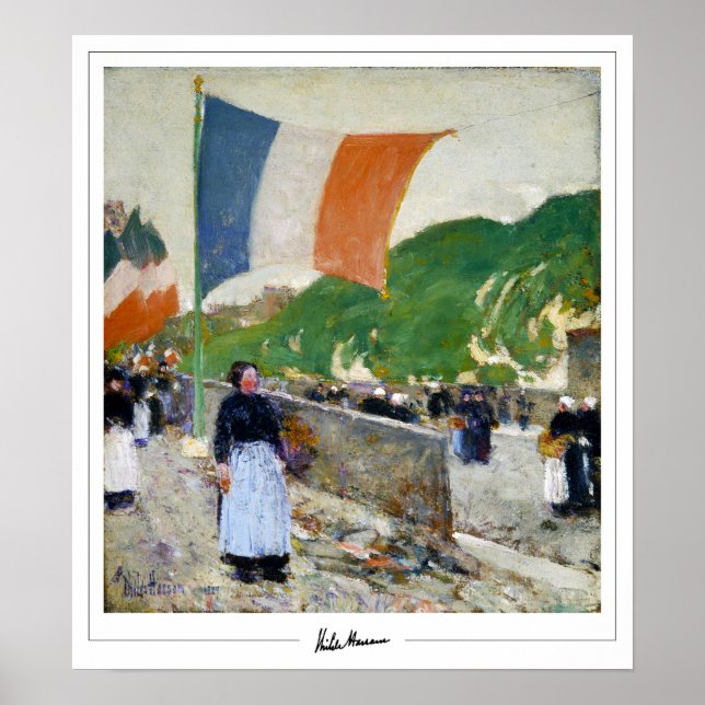 Childe Hassam Zedign Art Poster #141-2 (Vorne)