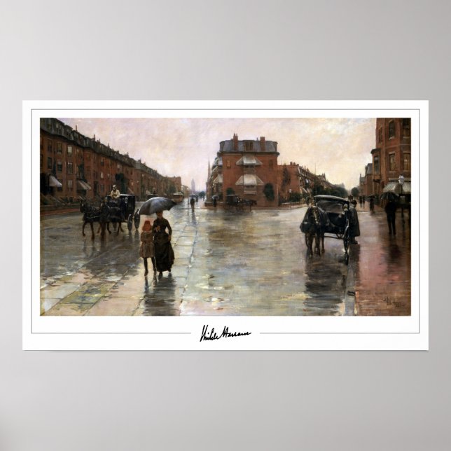 Childe Hassam Zedign Art Poster #17-2 (Vorne)