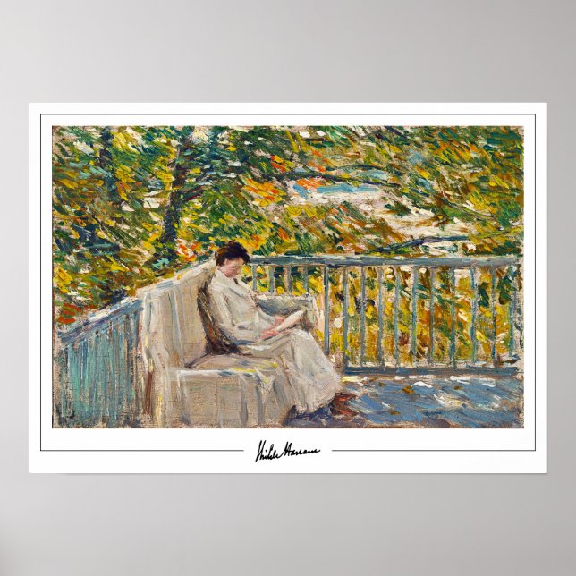 Childe Hassam Zedign Art Poster #255-2 (Vorne)
