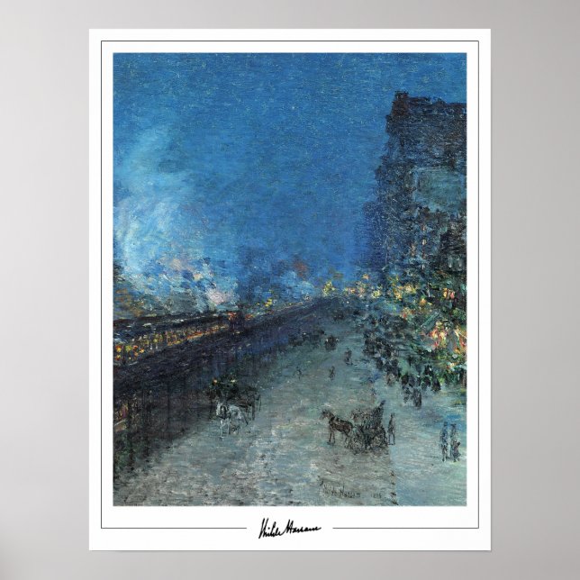 Childe Hassam Zedign Art Poster #437-2 (Vorne)