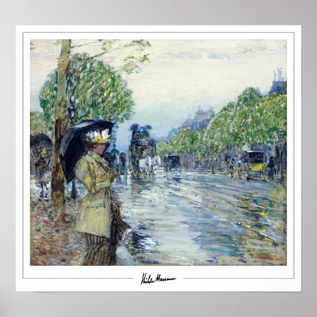 Childe Hassam Zedign Art Poster #448-2 (Vorne)