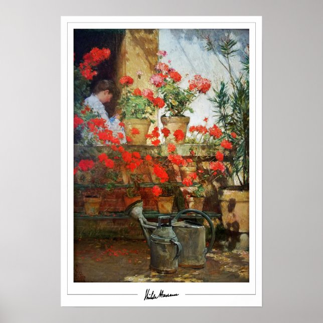 Childe Hassam Zedign Art Poster #7 (Vorne)