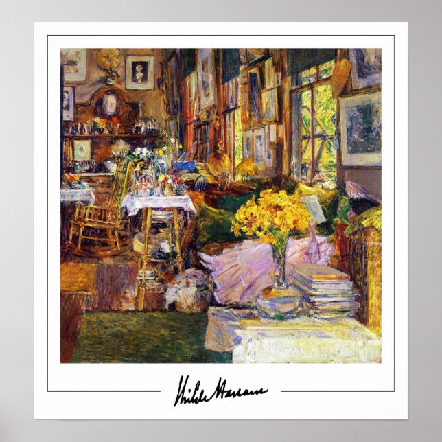 Childe Hassam Zedign Art Poster #87 (Vorne)