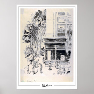 Childe Hassam Zedign Kunstposter #341-2 Poster